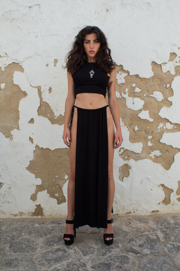 High Cut out Skirt Africa Skirt